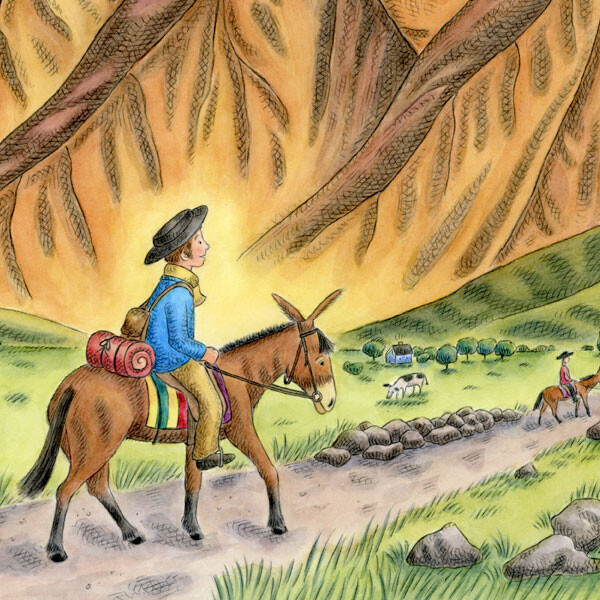 CHARLES DARWIN’S AROUND-THE-WORLD ADVENTURE ~ In the Andes
